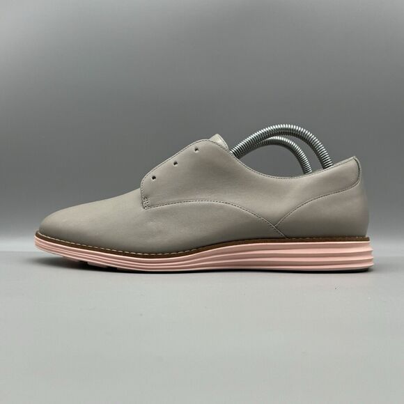 Cole Haan Original Grand Oxford Women's Size 9 Paloma Leather W17145 Grey Pink - Picture 5 of 10